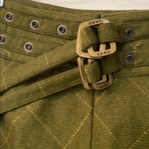 L.A.M.B plaid wool skirt - Picture 3 of 9